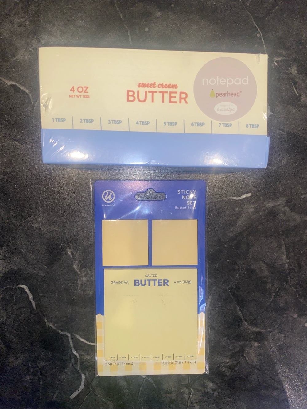 Butter 🧈 Note Pad & Sticky Note Bundle - Picture 1 of 11